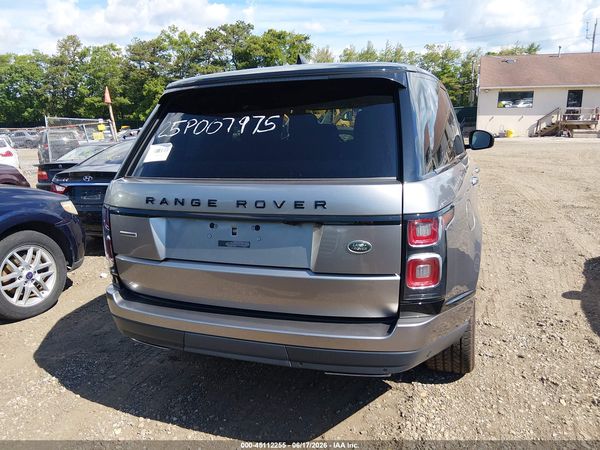 2019 LAND ROVER RANGE ROVER 5.0L V8 SUPERCHARGED