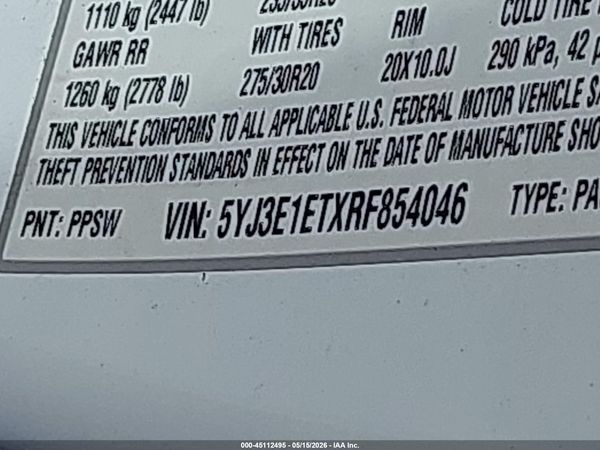 2024 TESLA MODEL 3
