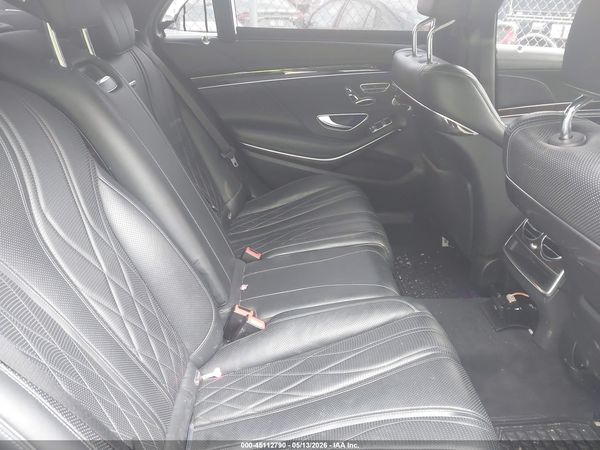 2015 MERCEDES-BENZ S 63 AMG 4MATIC