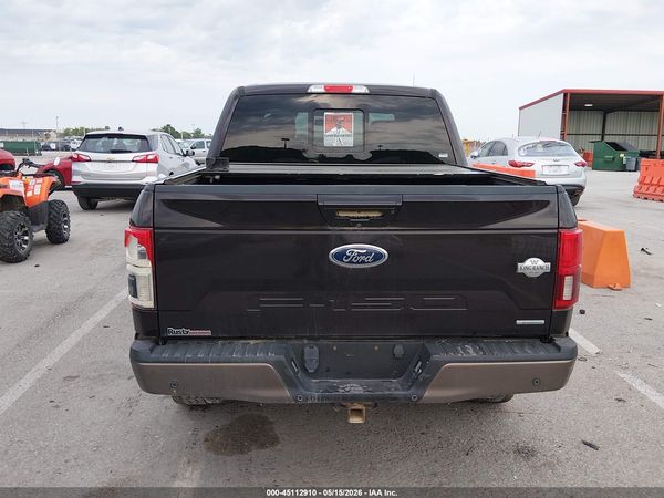 2018 FORD F-150 KING RANCH
