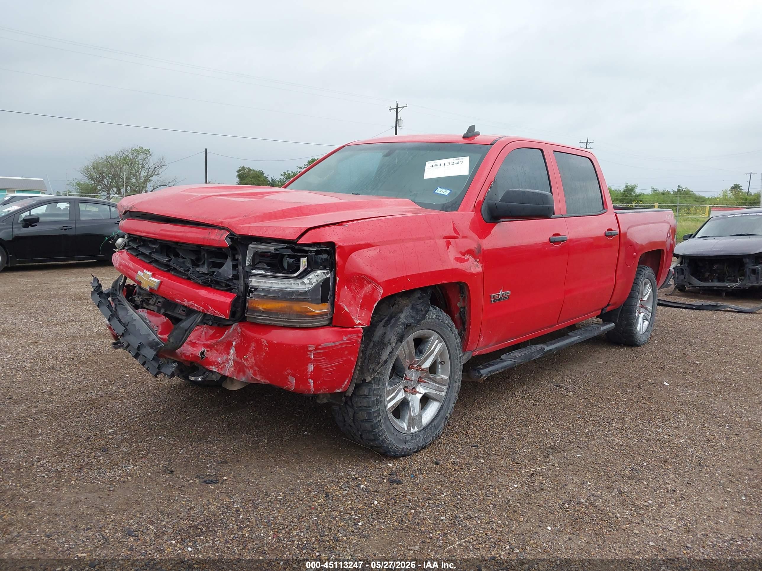 2018 CHEVROLET SILVERADO 1500 CUSTOM — I2