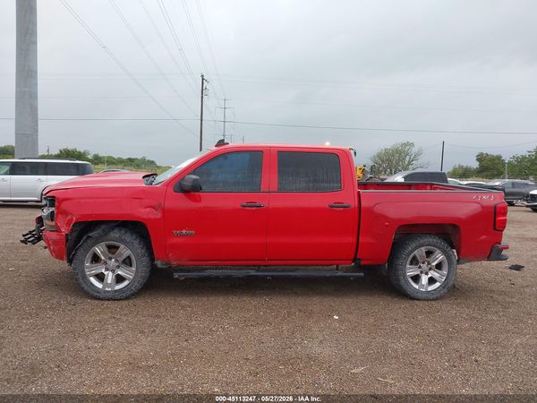 2018 CHEVROLET SILVERADO 1500 CUSTOM — I117