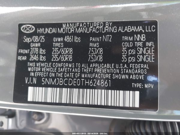 2026 HYUNDAI TUCSON SEL