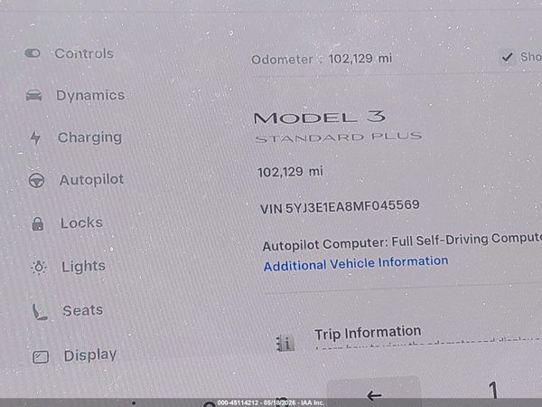 2021 TESLA MODEL 3