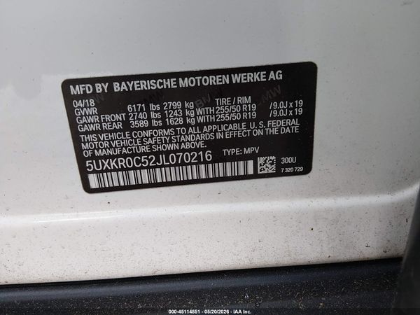 2018 BMW X5 XDRIVE35I