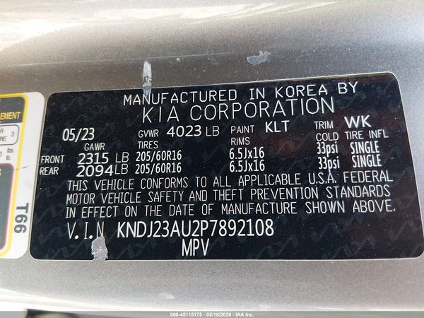 2023 KIA SOUL LX