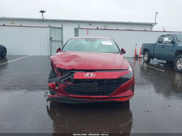 2023 HYUNDAI ELANTRA HYBRID BLUE
