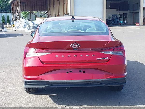 2023 HYUNDAI ELANTRA HYBRID BLUE
