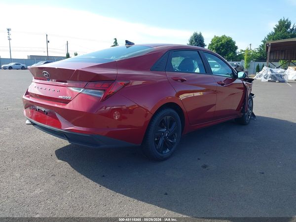 2023 HYUNDAI ELANTRA HYBRID BLUE