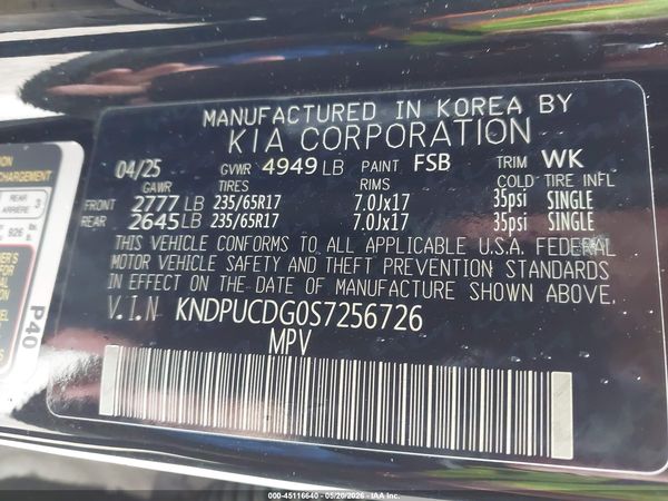 2025 KIA SPORTAGE HYBRID LX