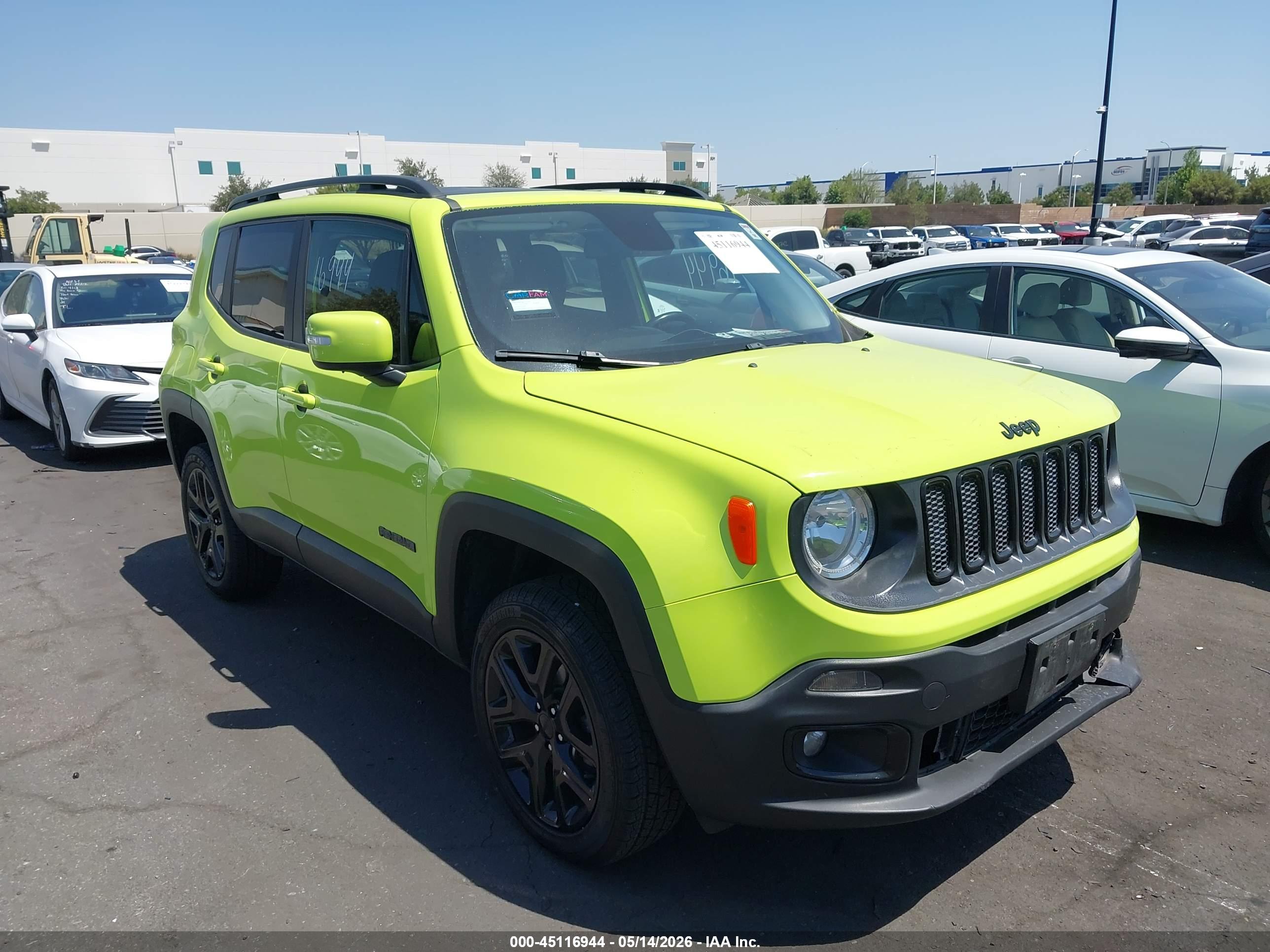 2017 JEEP RENEGADE ALTITUDE 4X4