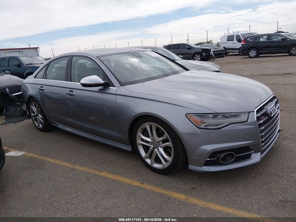 2016 AUDI S6 4.0T PREMIUM PLUS