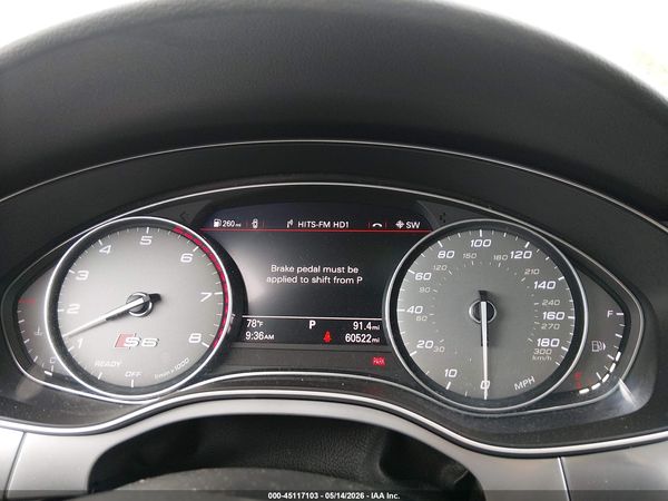 2016 AUDI S6 4.0T PREMIUM PLUS