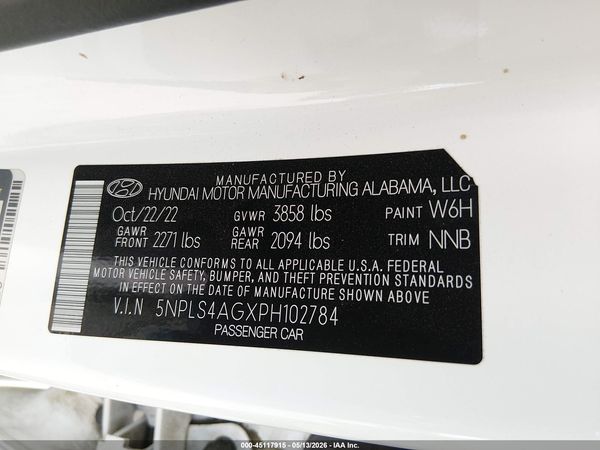 2023 HYUNDAI ELANTRA SEL