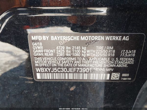 2018 BMW X2 XDRIVE28I