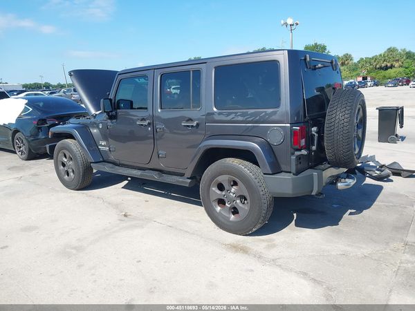 2017 JEEP WRANGLER UNLIMITED SAHARA 4X4