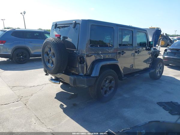 2017 JEEP WRANGLER UNLIMITED SAHARA 4X4