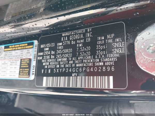 2023 KIA TELLURIDE EX
