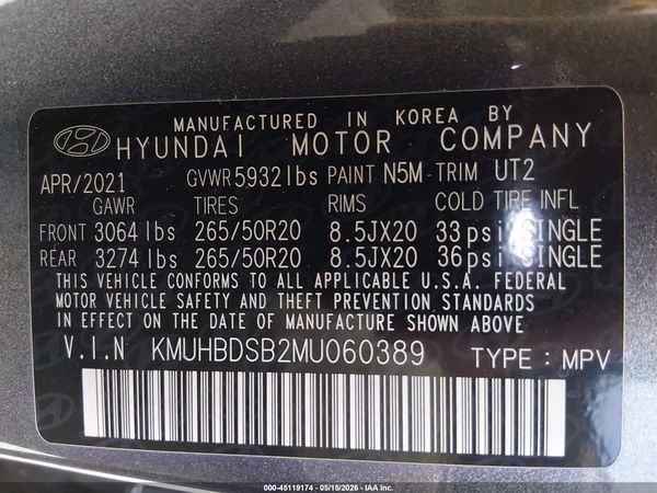 2021 GENESIS GV80 2.5T AWD