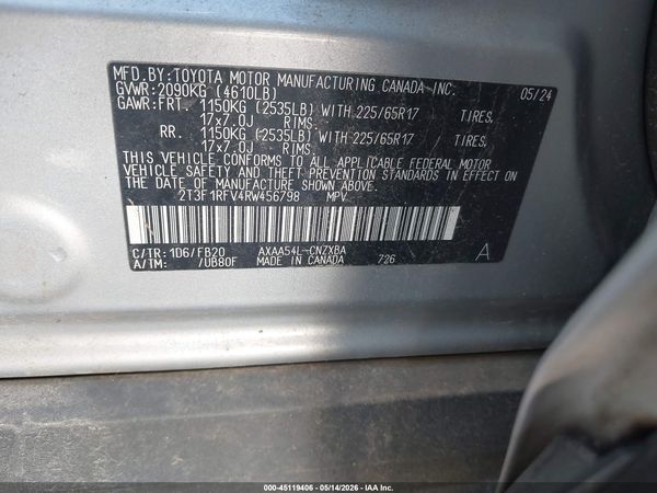 2024 TOYOTA RAV4 LE