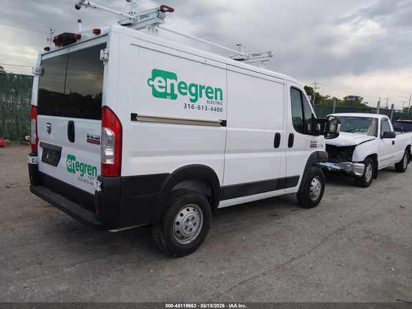 2019 RAM PROMASTER 1500 LOW ROOF 118 WB