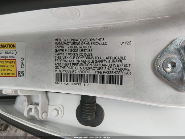 2022 ACURA TLX A-SPEC PACKAGE