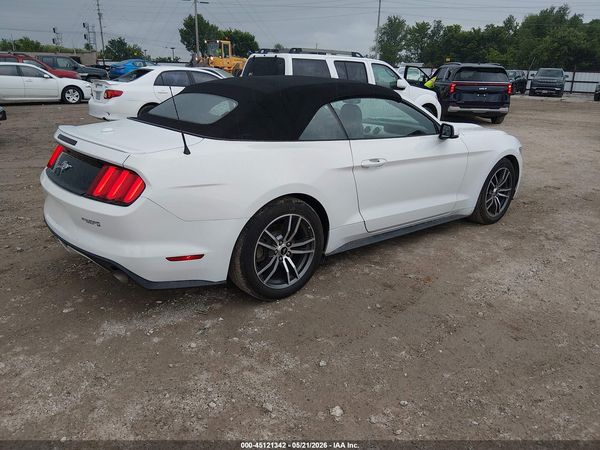 2017 FORD MUSTANG ECOBOOST PREMIUM