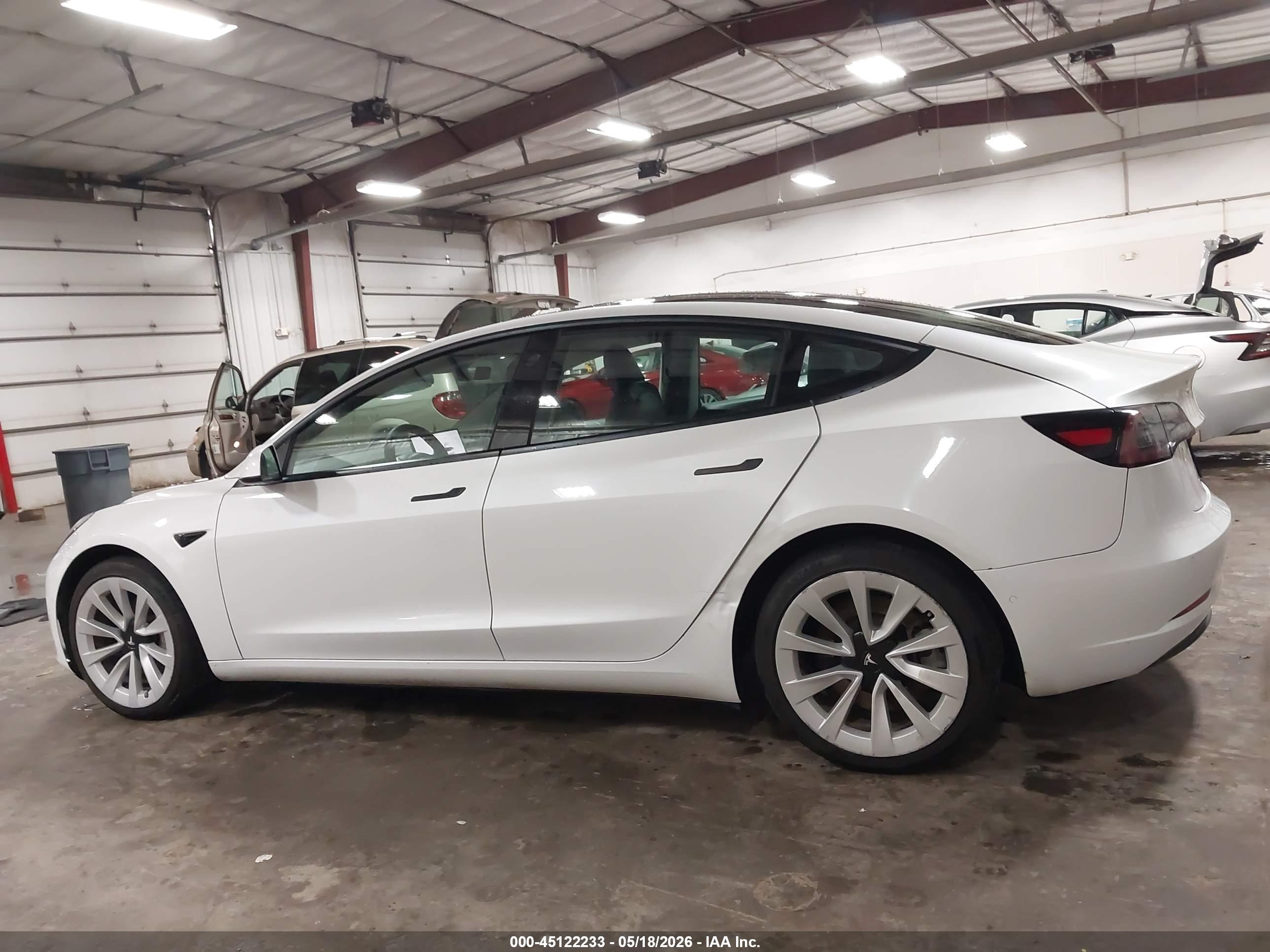 2022 TESLA MODEL 3 REAR-WHEEL DRIVE