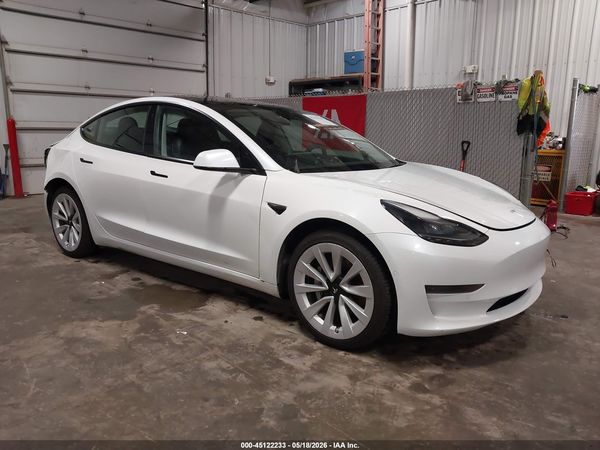 2022 TESLA MODEL 3 REAR-WHEEL DRIVE