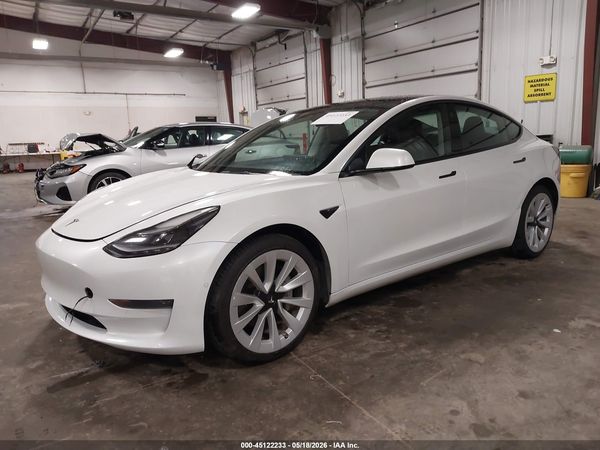 2022 TESLA MODEL 3 REAR-WHEEL DRIVE