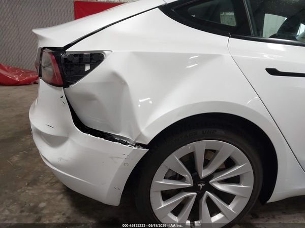 2022 TESLA MODEL 3 REAR-WHEEL DRIVE