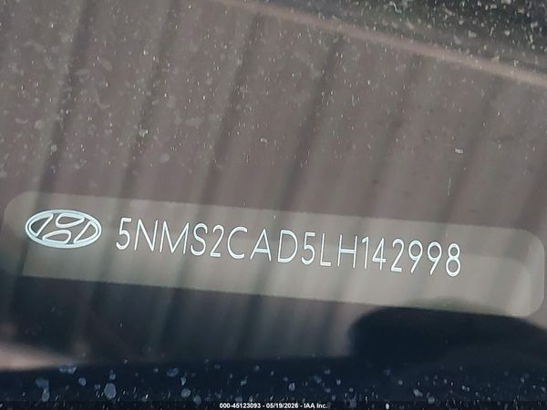 2020 HYUNDAI SANTA FE SE