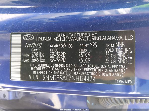 2022 HYUNDAI TUCSON SEL