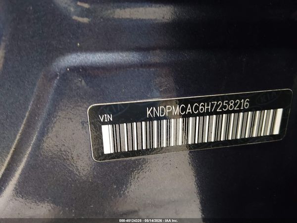 2017 KIA SPORTAGE LX
