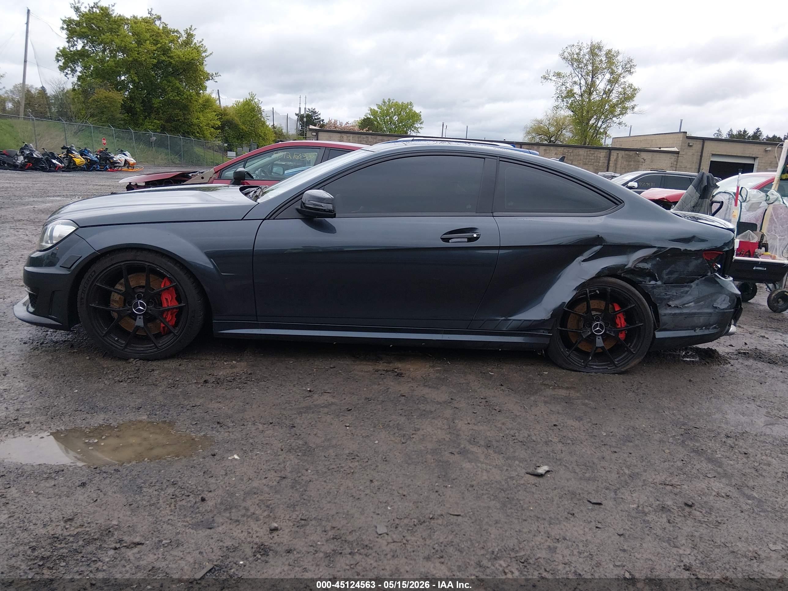 2014 MERCEDES-BENZ C 63 AMG C63 AMG