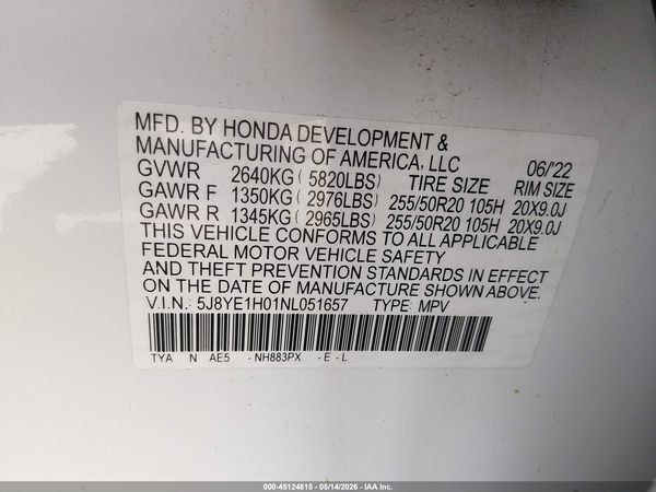 2022 ACURA MDX A-SPEC PACKAGE