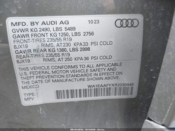 2024 AUDI Q5
