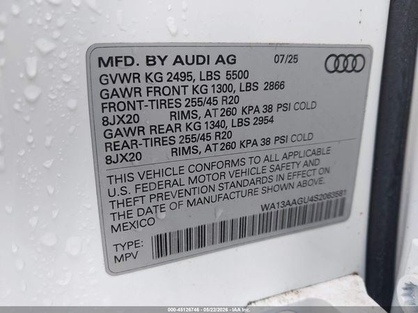 2025 AUDI ALL-NEW Q5