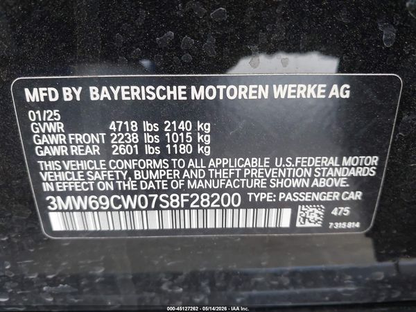 2025 BMW 330I
