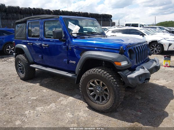 2018 JEEP WRANGLER UNLIMITED SPORT S 4X4