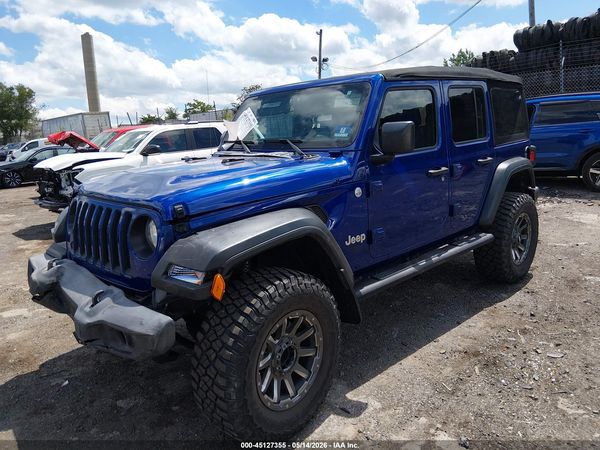 2018 JEEP WRANGLER UNLIMITED SPORT S 4X4