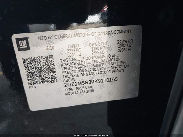 2019 CADILLAC XTS LUXURY