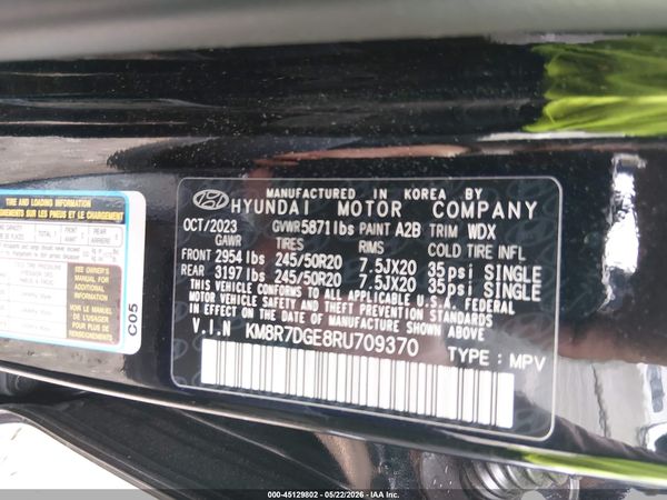 2024 HYUNDAI PALISADE CALLIGRAPHY