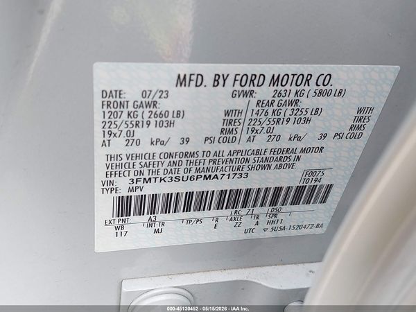 2023 FORD MUSTANG MACH-E PREMIUM
