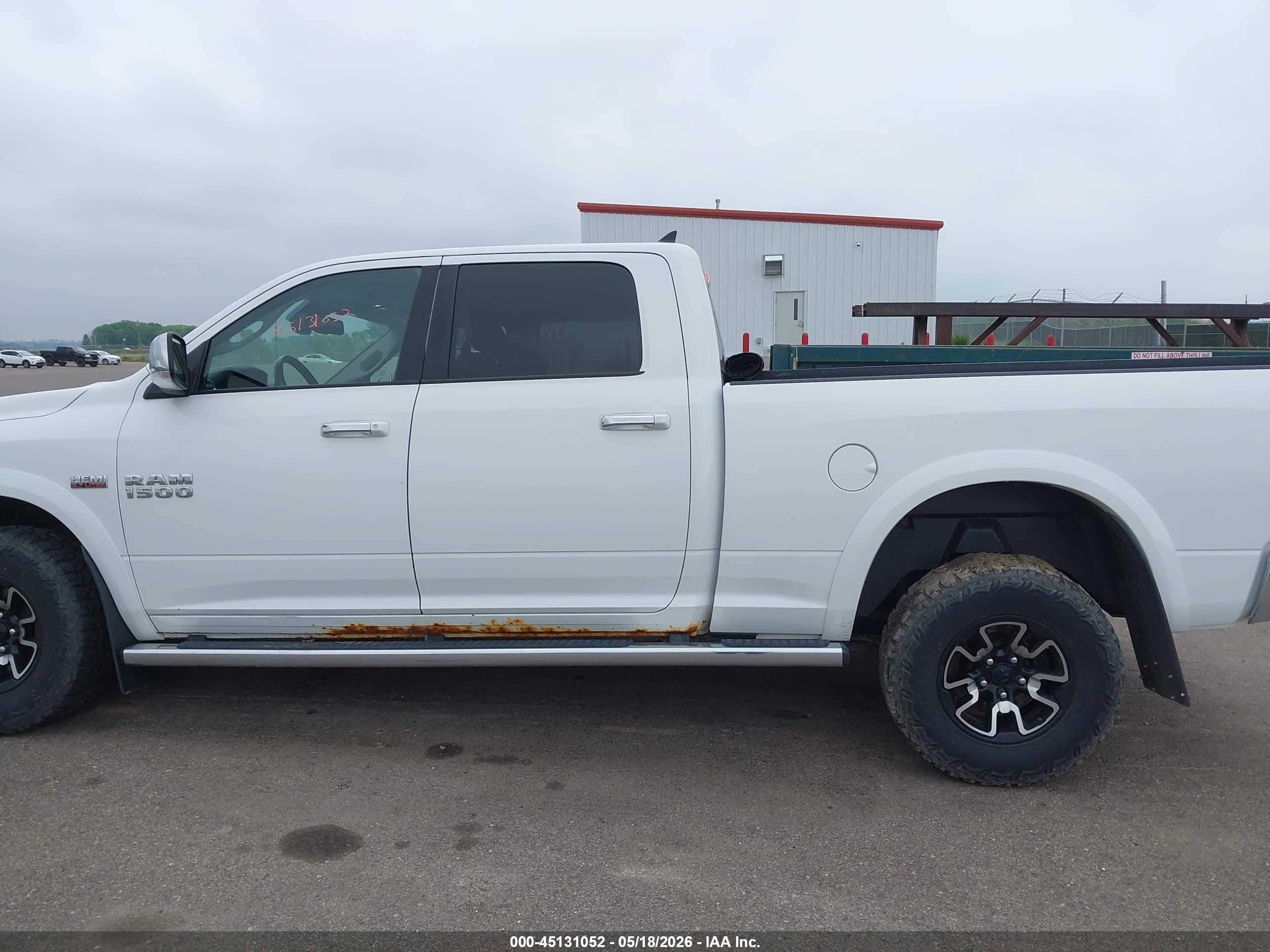 2018 RAM 1500 LARAMIE  4X4 6'4 BOX