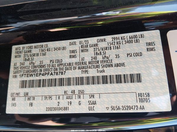 2023 FORD F-150 XLT