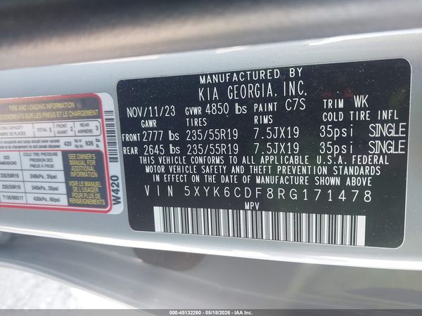2024 KIA SPORTAGE X-LINE