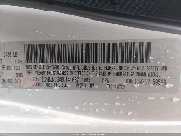 2016 JEEP WRANGLER UNLIMITED SPORT