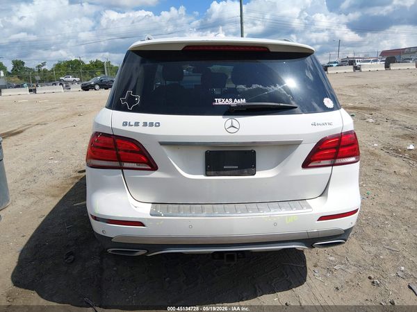 2017 MERCEDES-BENZ GLE 350 4MATIC