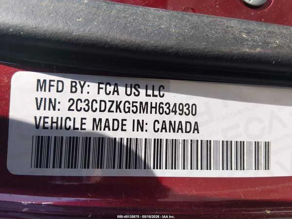 2021 DODGE CHALLENGER GT AWD